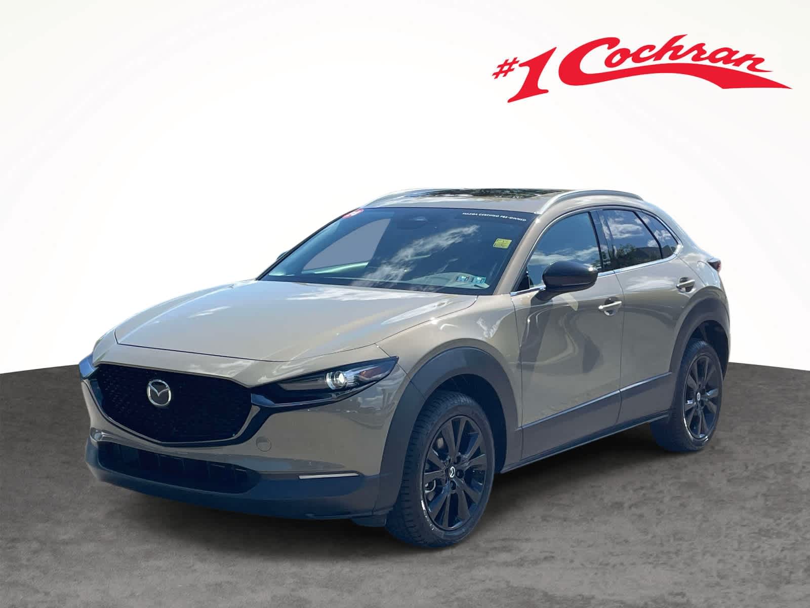 2024 Mazda CX-30 2.5 Carbon Turbo Zircon Sand Metallic at Cochran Mazda