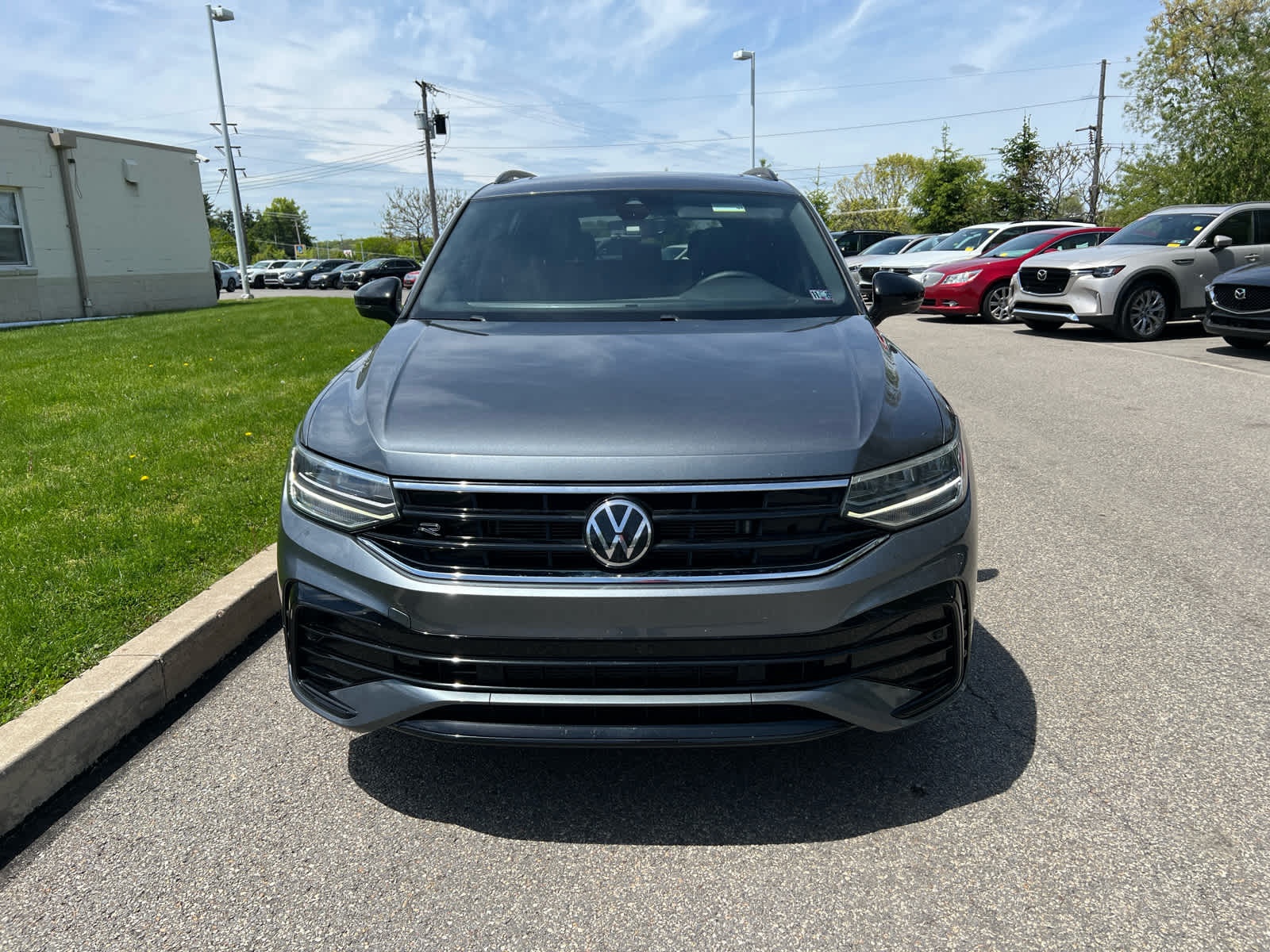 2022 Volkswagen Tiguan SE R-Line Black Platinum Gray Metallic at Three Rivers CJD