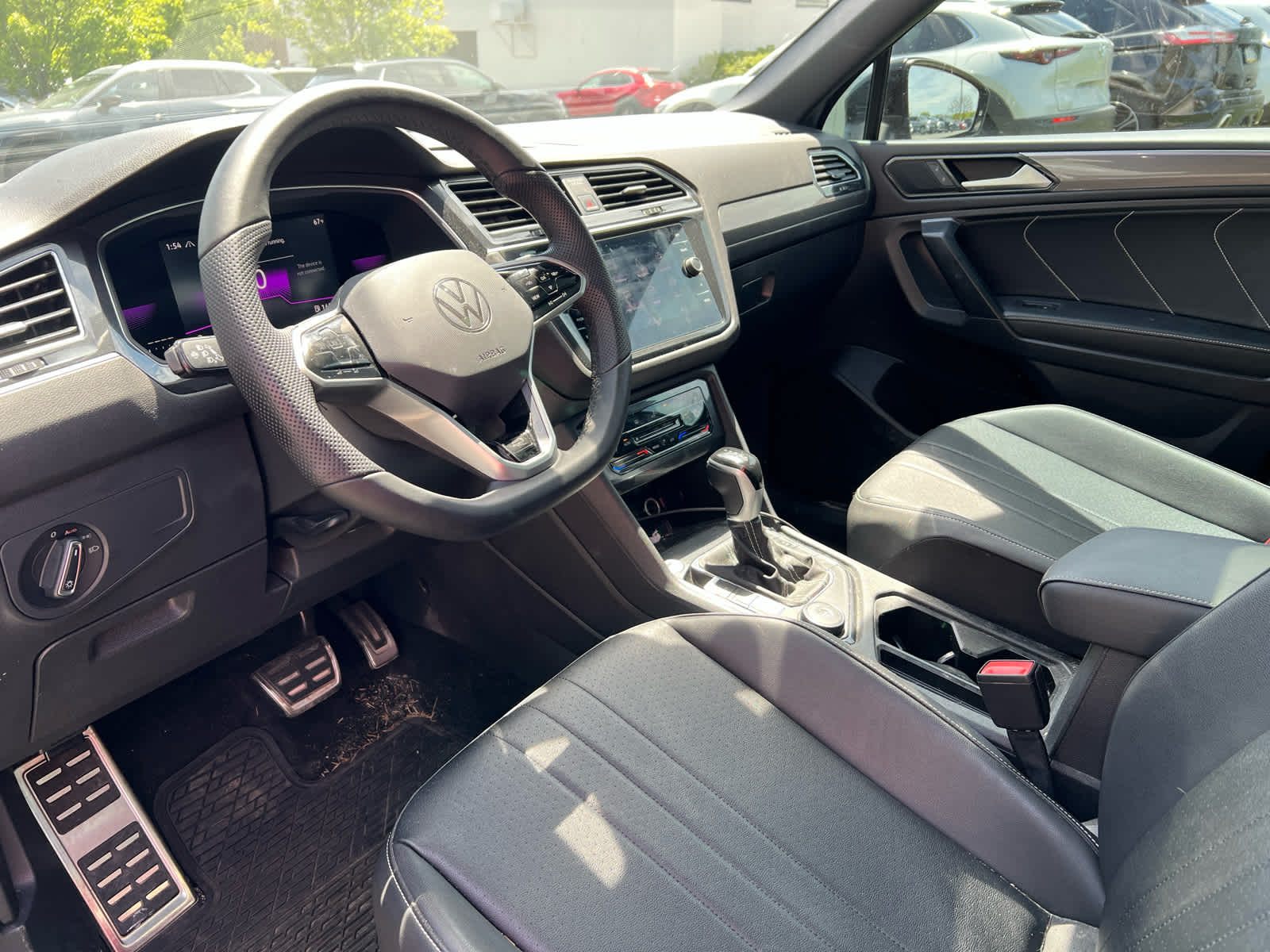 2022 Volkswagen Tiguan SE R-Line Black Platinum Gray Metallic at Three Rivers CJD