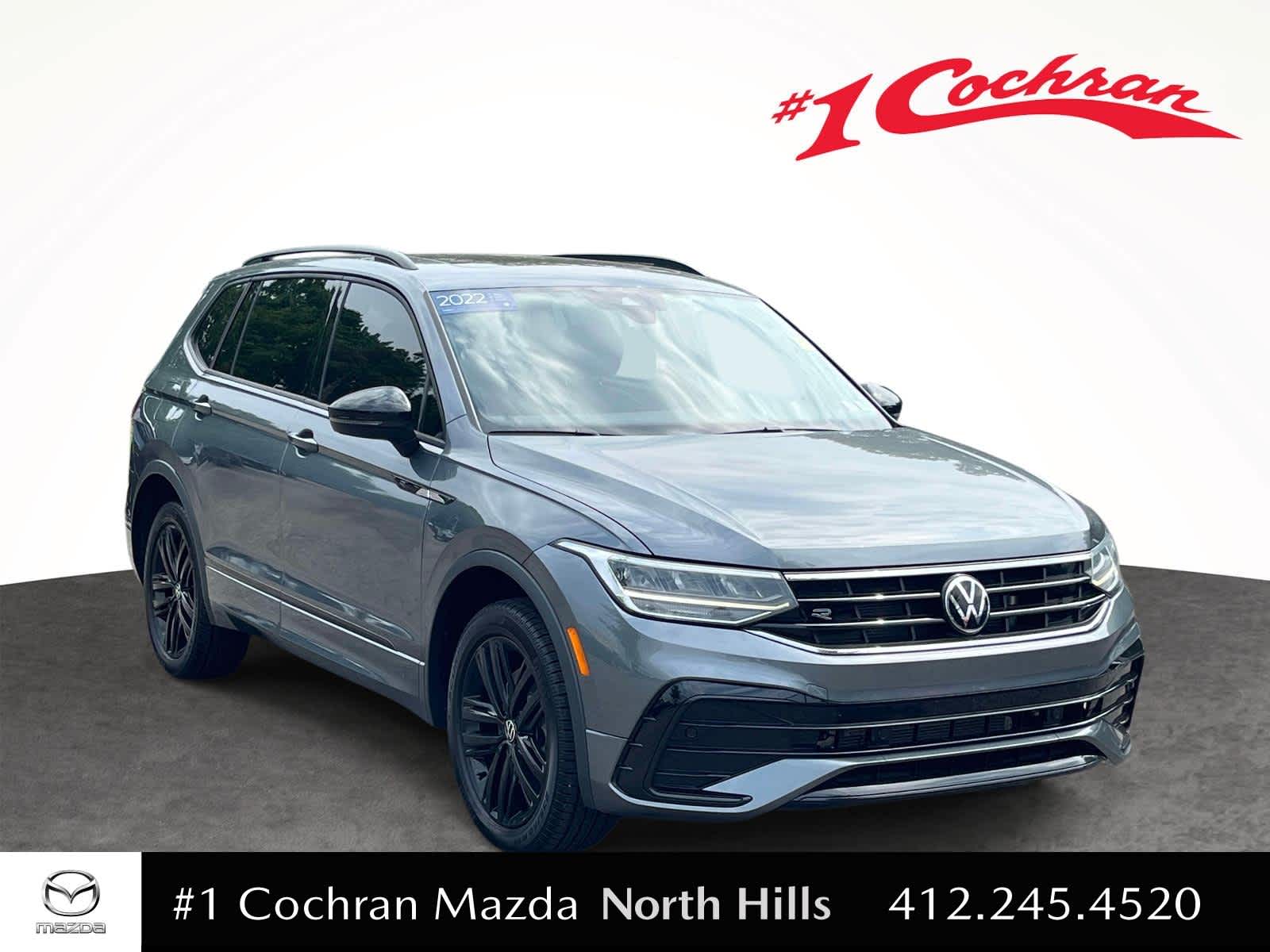 2022 Volkswagen Tiguan SE R-Line Black Platinum Gray Metallic at Diehl Automotive