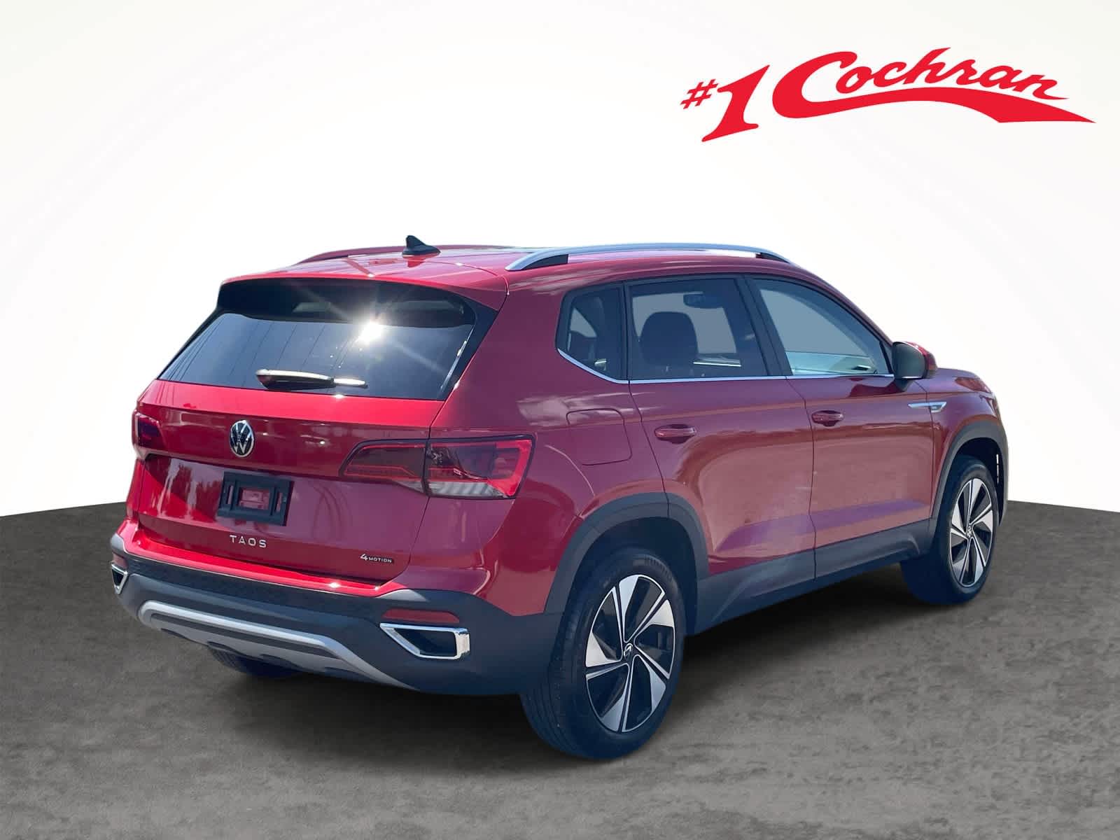 2023 Volkswagen Taos SE Kings Red Metallic at Nick Chevrolet