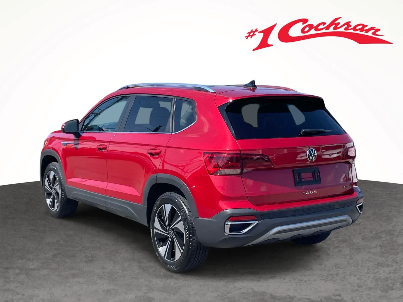 2023 Volkswagen Taos SE Kings Red Metallic at Nick Chevrolet