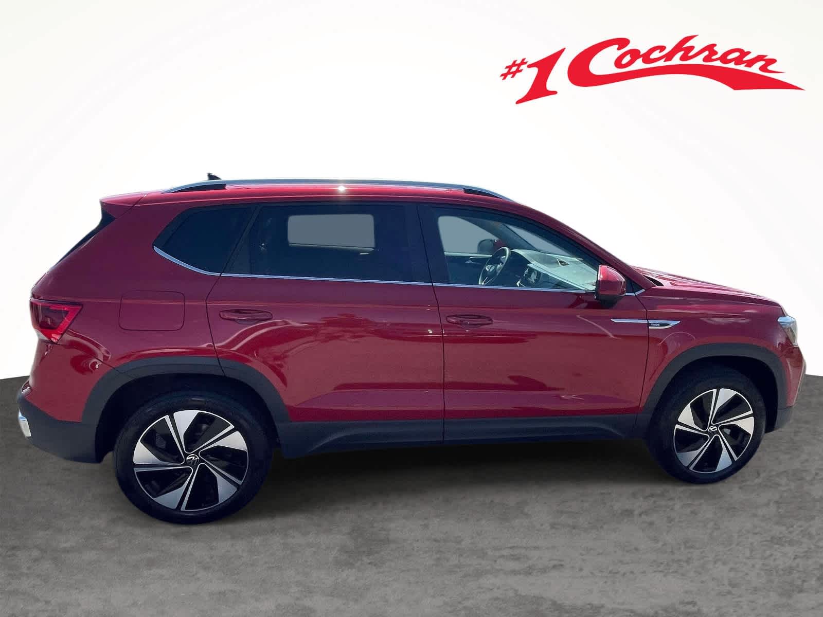 2023 Volkswagen Taos SE Kings Red Metallic at Nick Chevrolet