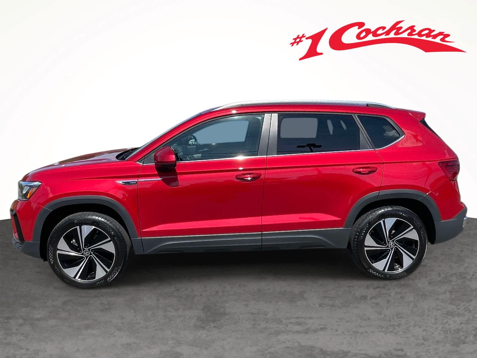 2023 Volkswagen Taos SE Kings Red Metallic at Nick Chevrolet