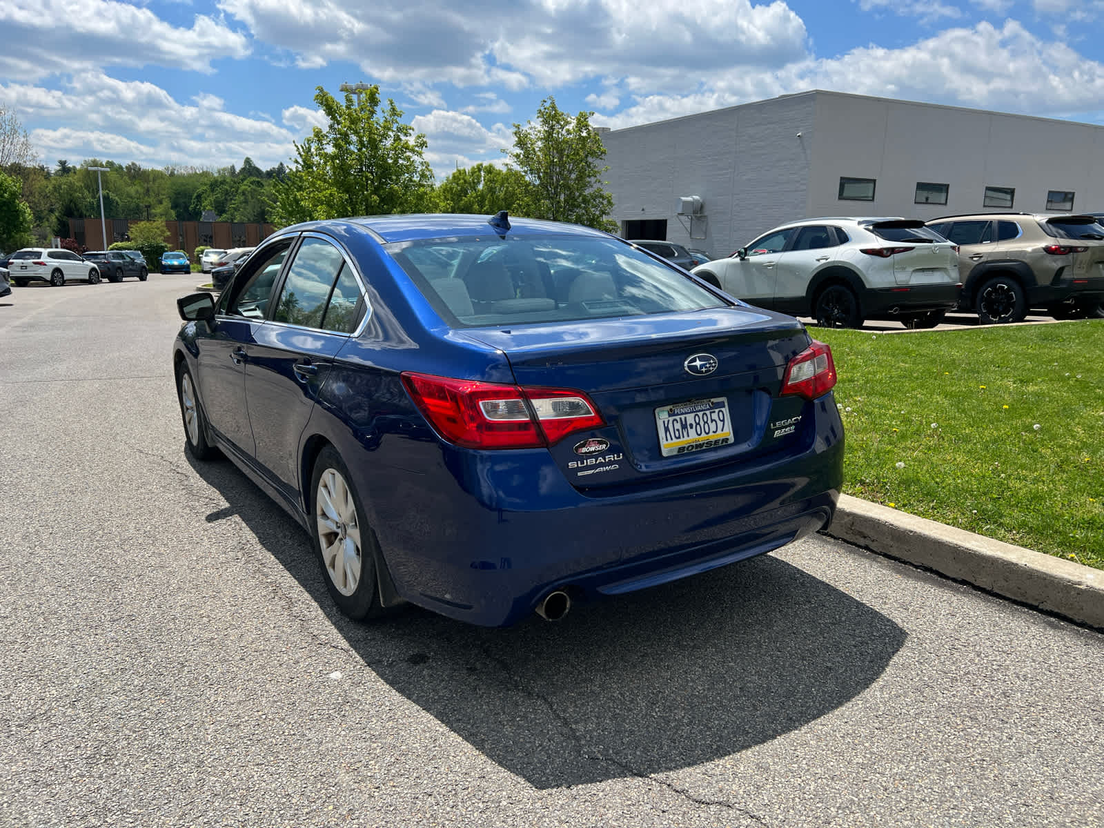 2017 Subaru Legacy Premium Lapis Blue Pearl at Diehl Automotive
