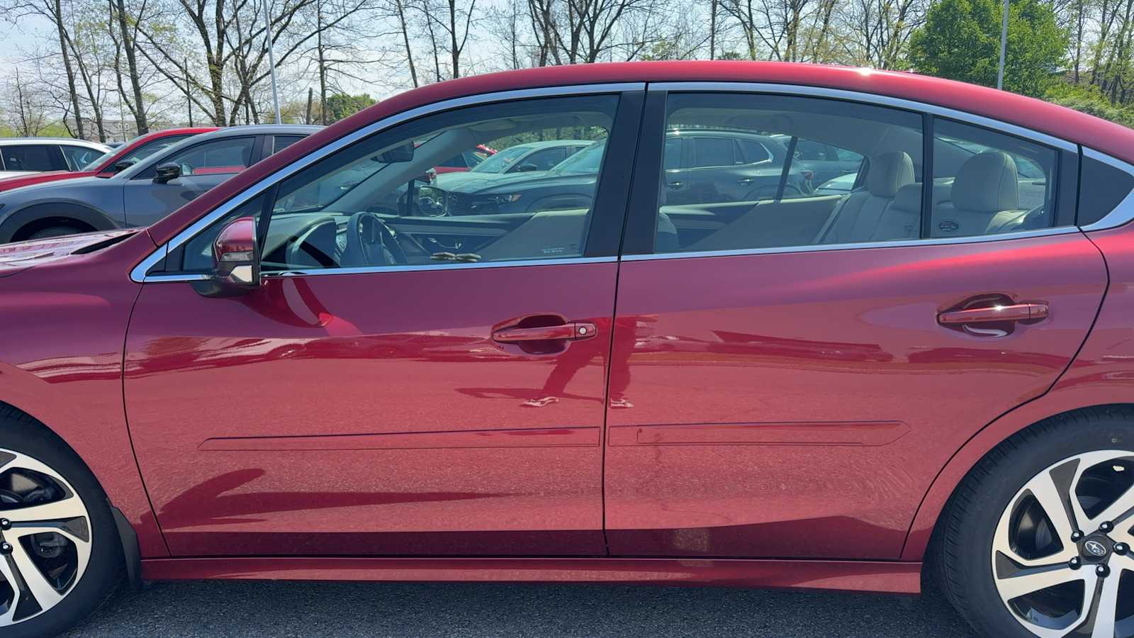 2022 Subaru Legacy Limited Crimson Red Pearl at Humes CDJR