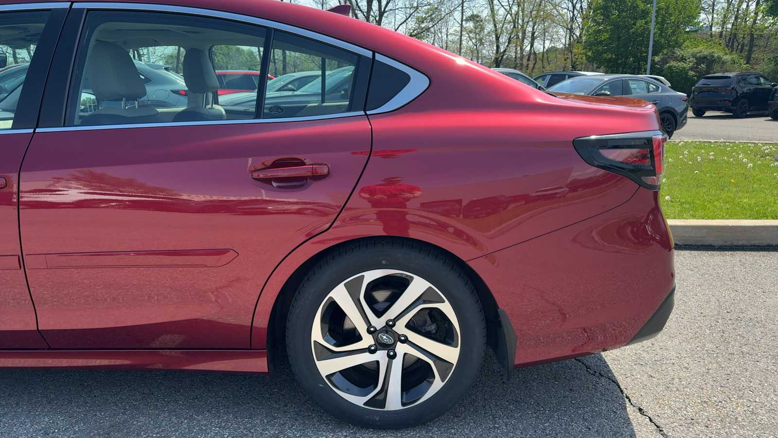 2022 Subaru Legacy Limited Crimson Red Pearl at Humes CDJR
