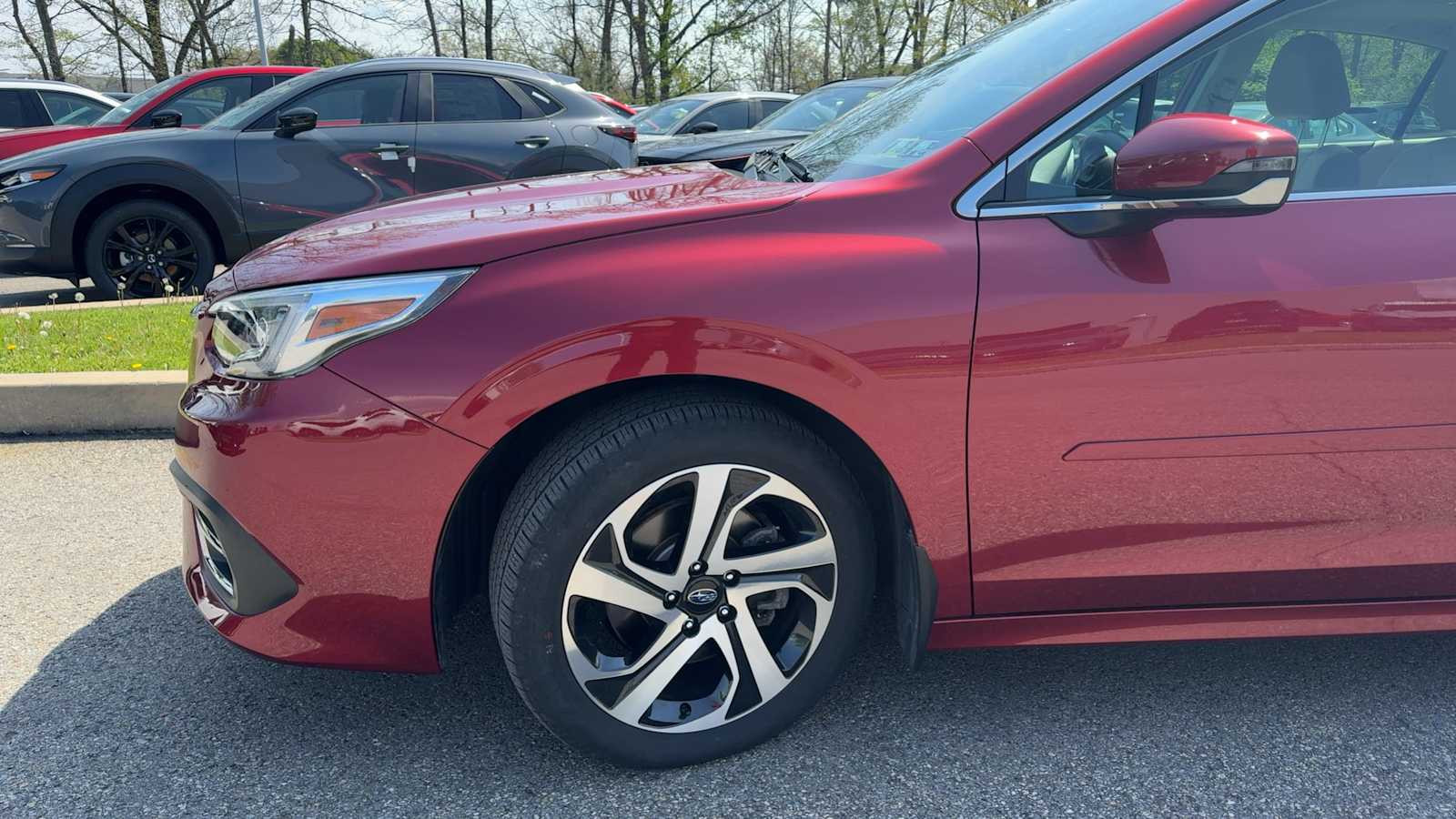 2022 Subaru Legacy Limited Crimson Red Pearl at Humes CDJR