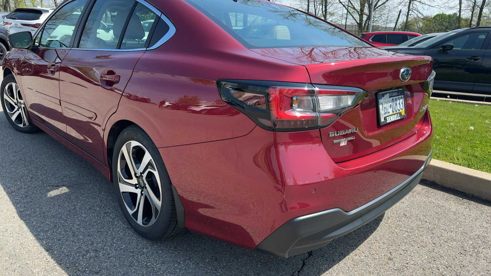 2022 Subaru Legacy Limited Crimson Red Pearl at Humes CDJR
