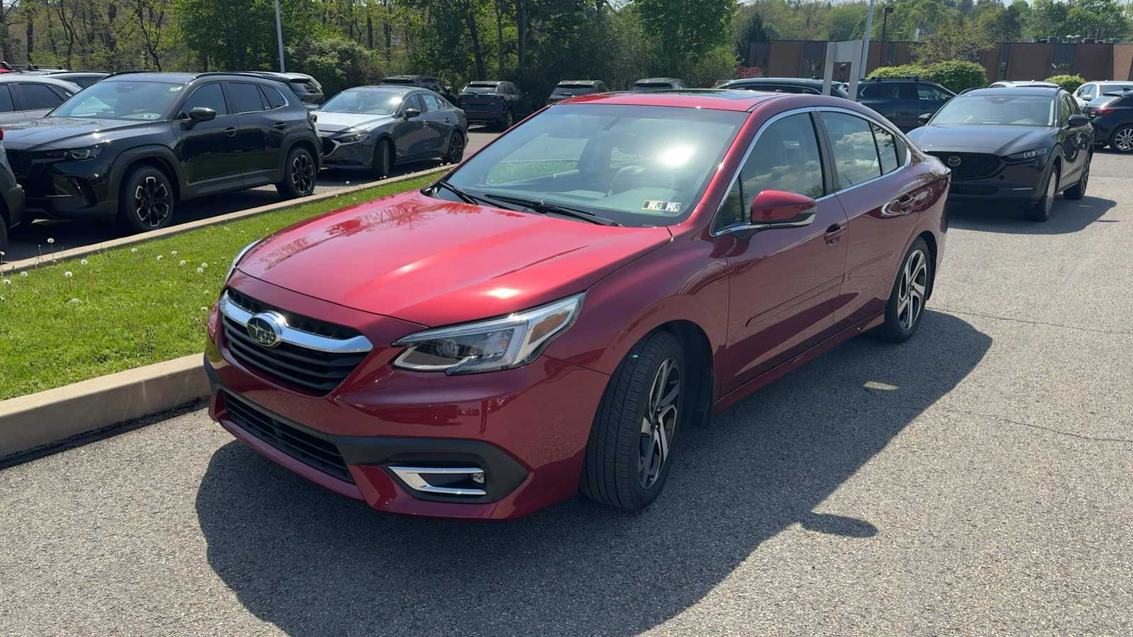 2022 Subaru Legacy Limited Crimson Red Pearl at Humes CDJR