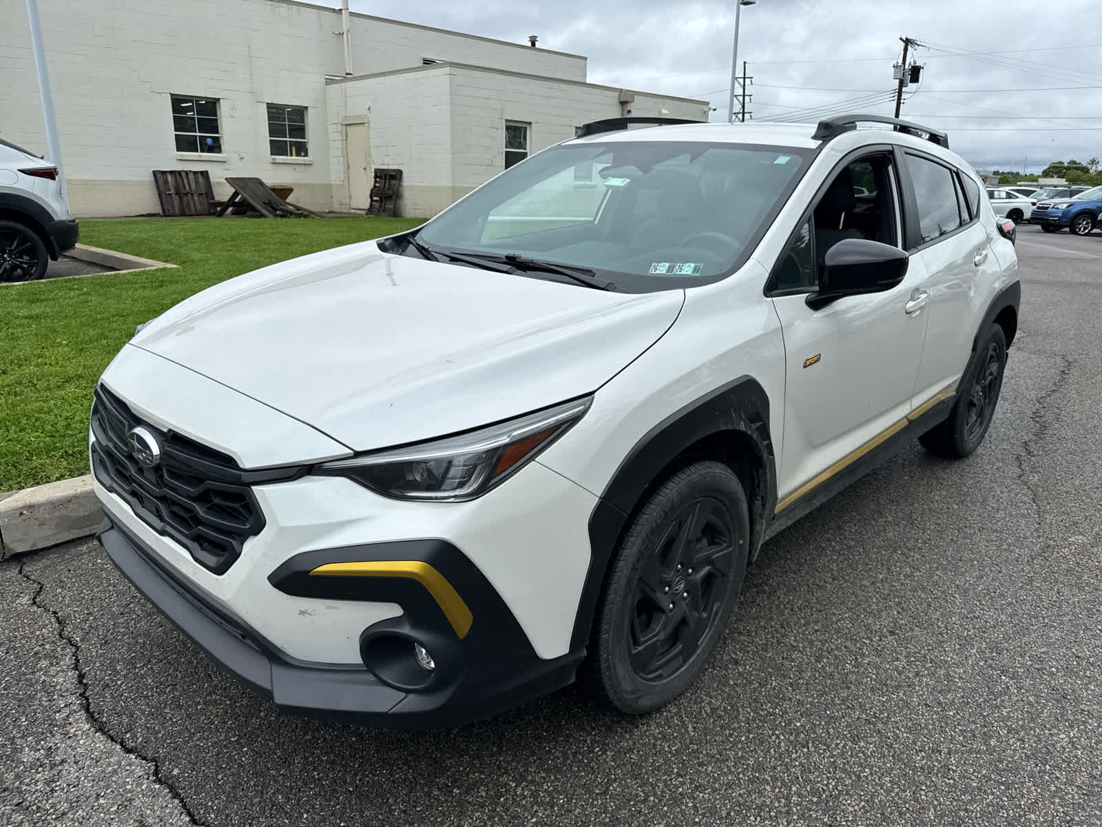2024 Subaru Crosstrek Sport Crystal White Pearl at Altoona Honda