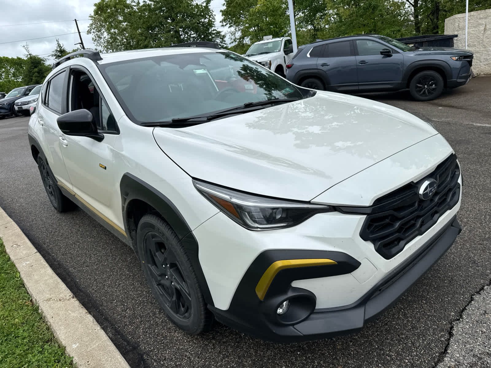 2024 Subaru Crosstrek Sport Crystal White Pearl at Altoona Honda