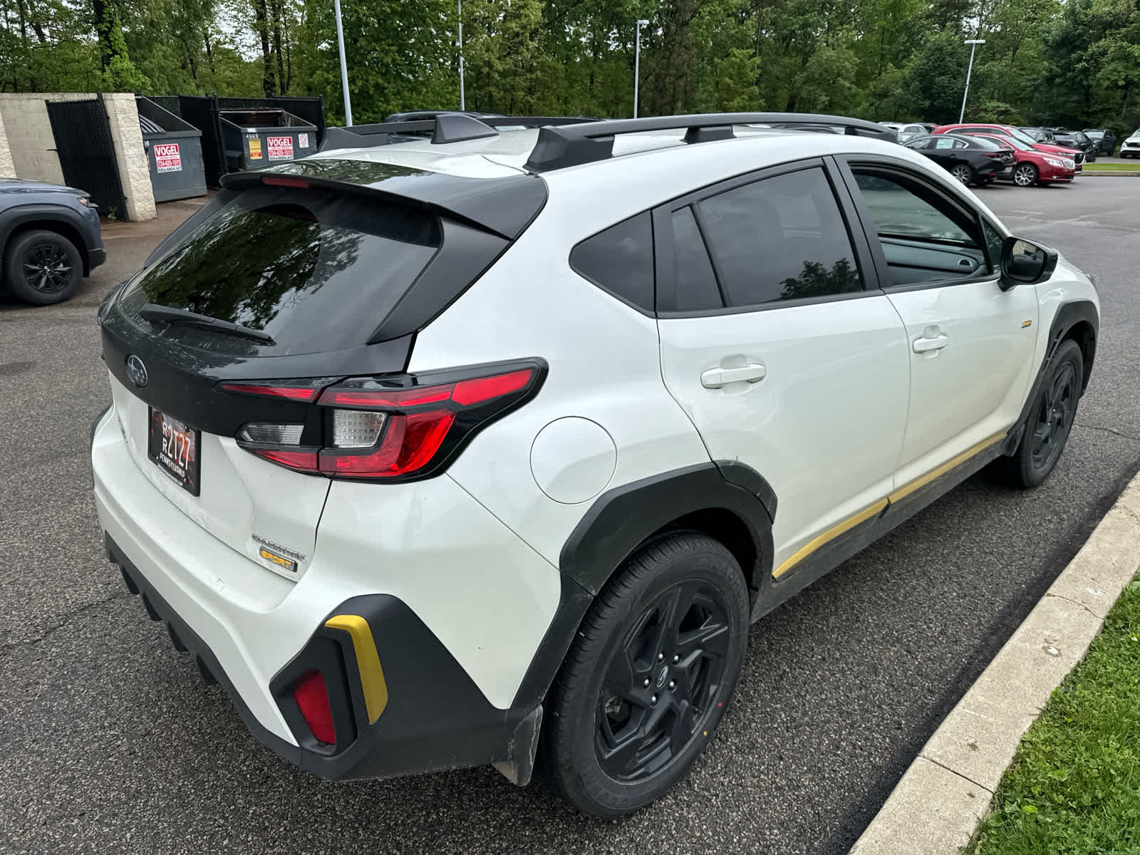 2024 Subaru Crosstrek Sport Crystal White Pearl at Altoona Honda