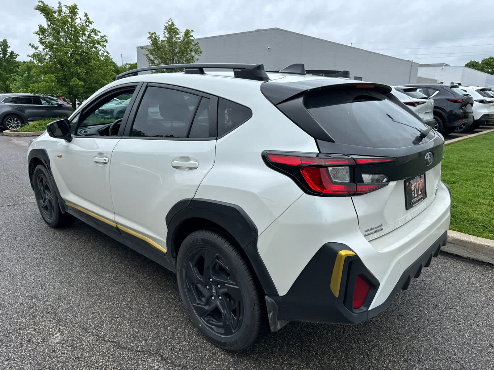 2024 Subaru Crosstrek Sport Crystal White Pearl at Altoona Honda