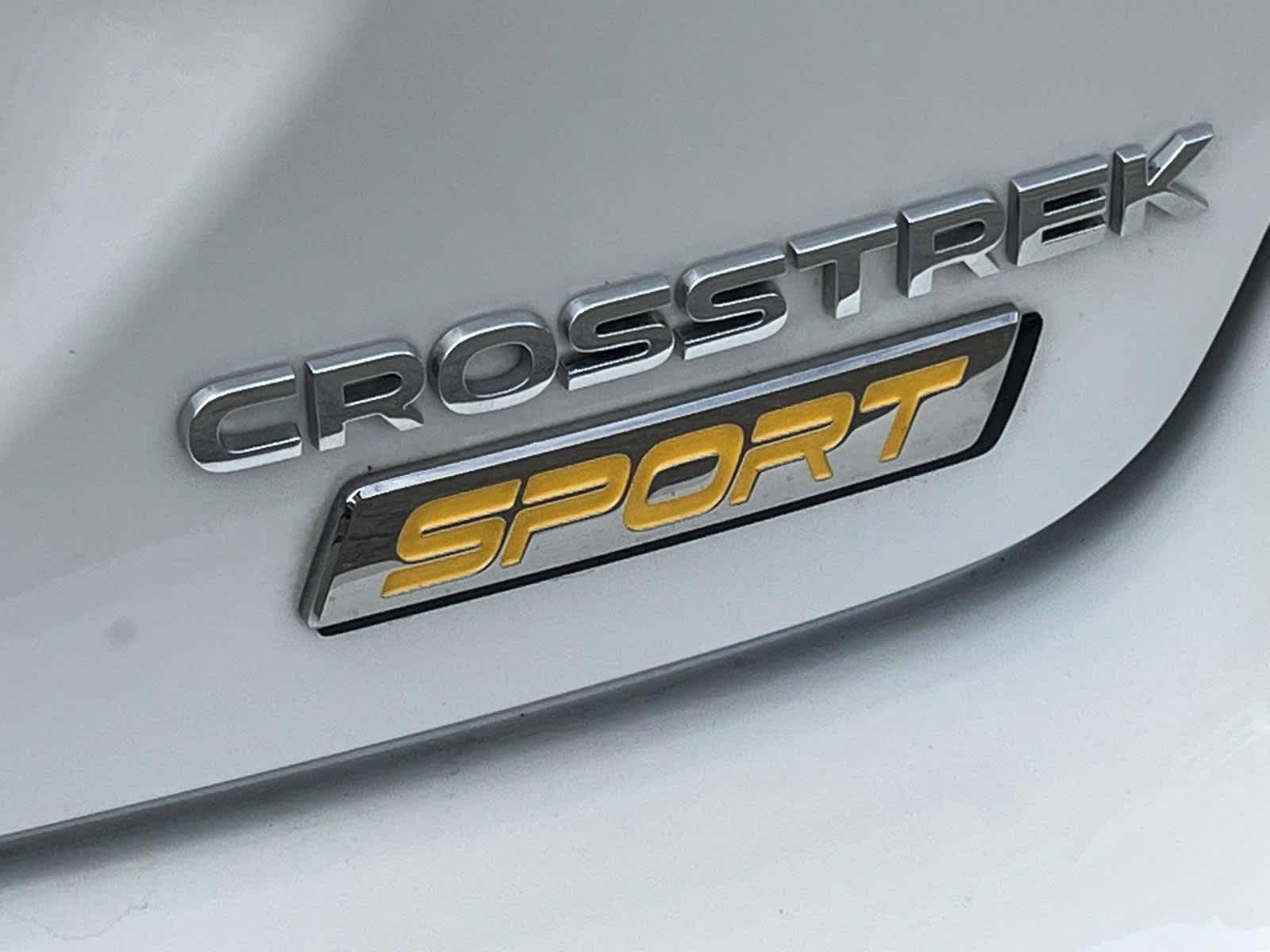 2024 Subaru Crosstrek Sport Crystal White Pearl at Bud's Auto Sales