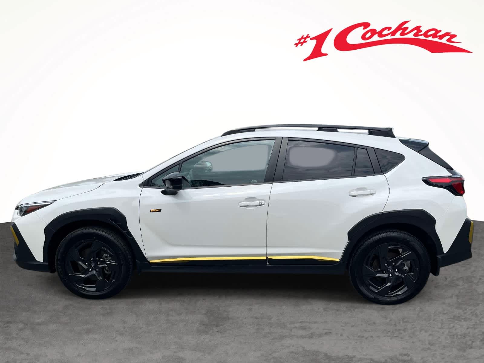 2024 Subaru Crosstrek Sport Crystal White Pearl at Bud's Auto Sales