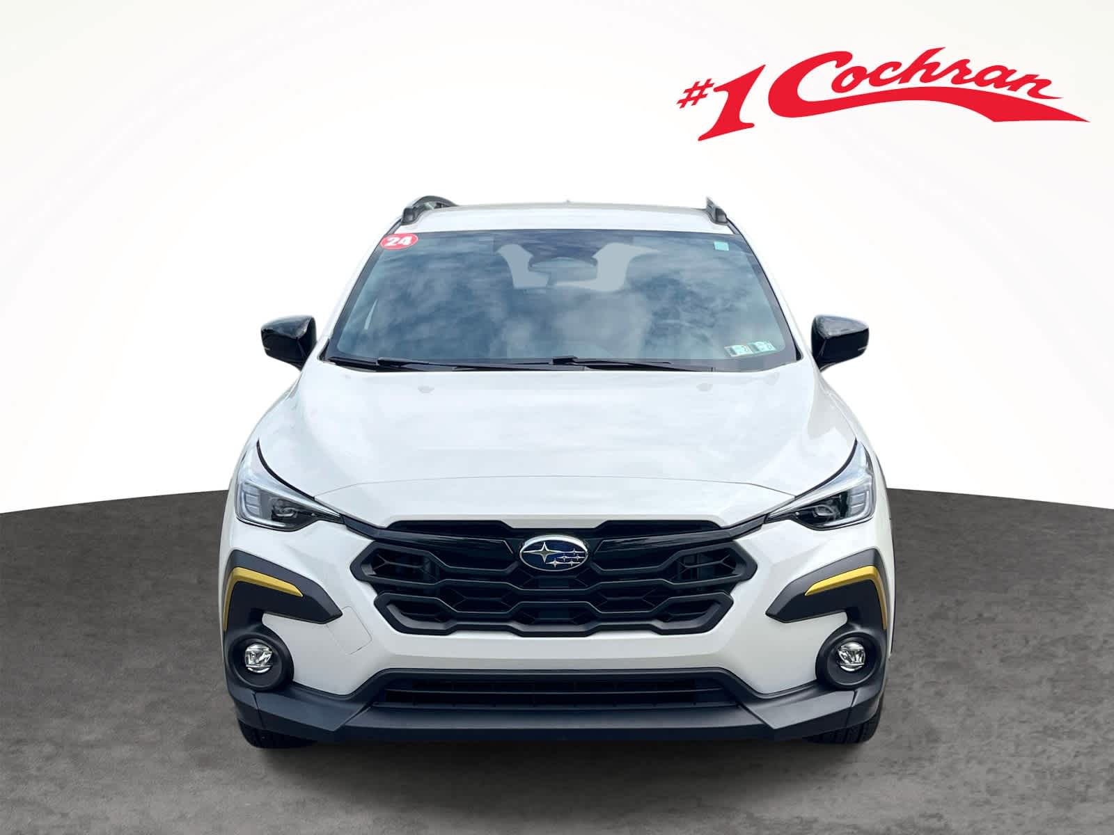 2024 Subaru Crosstrek Sport Crystal White Pearl at Bud's Auto Sales