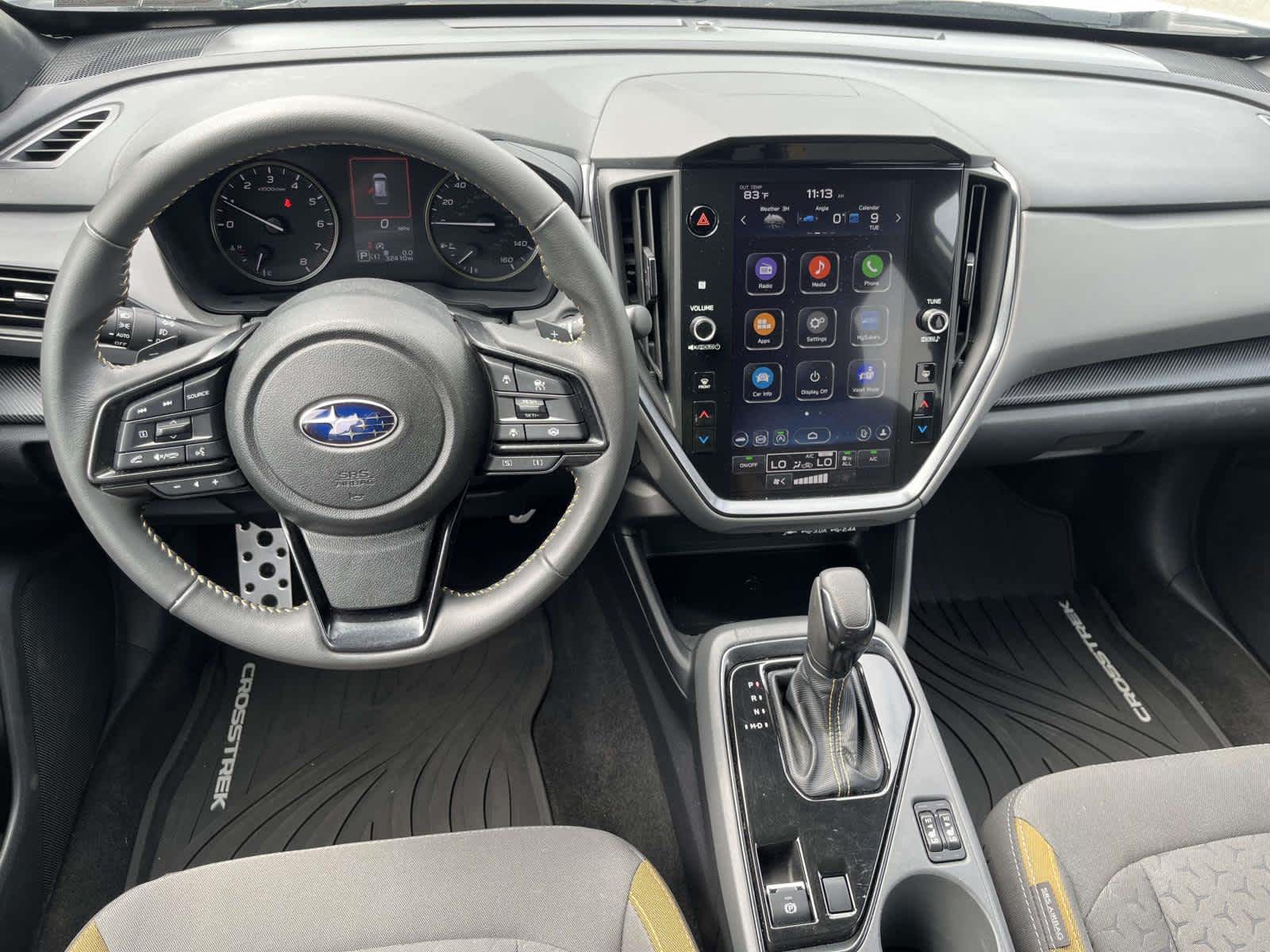 2024 Subaru Crosstrek Sport Crystal White Pearl at Bud's Auto Sales
