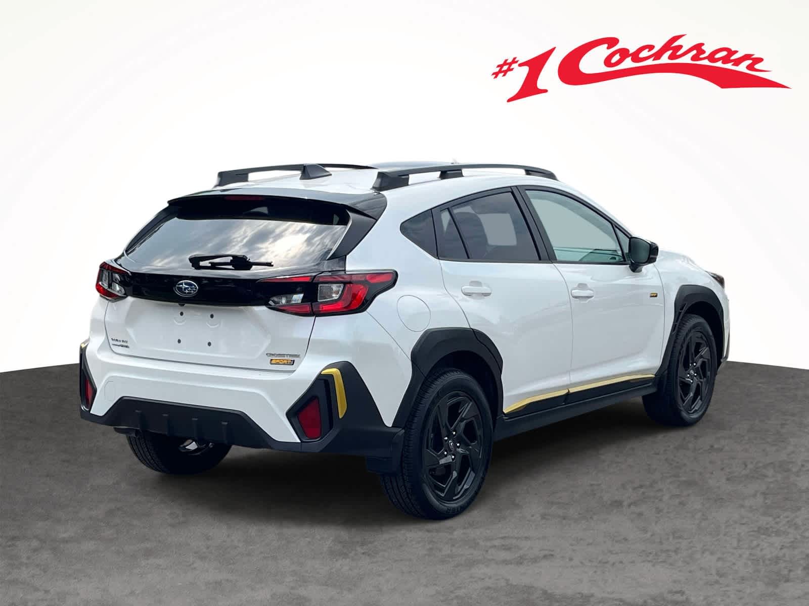 2024 Subaru Crosstrek Sport Crystal White Pearl at Bud's Auto Sales