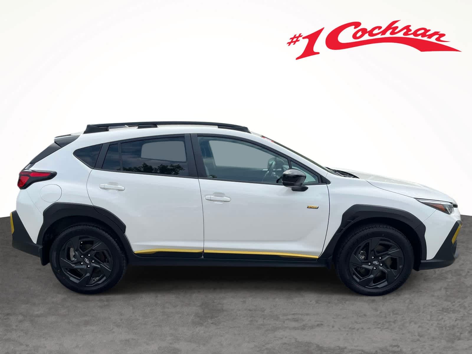 2024 Subaru Crosstrek Sport Crystal White Pearl at Bud's Auto Sales