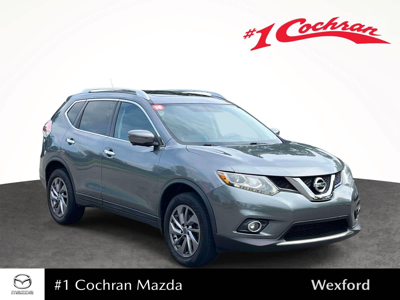 2016 Nissan Rogue SL Gun Metallic at Cochran Mazda