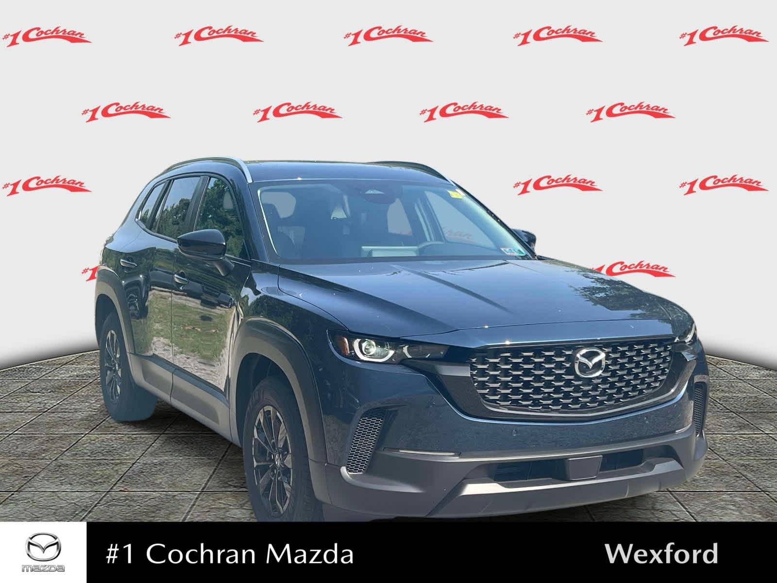 2026 Mazda CX-50 Hybrid Preferred Ingot Blue Metallic at Cochran Mazda