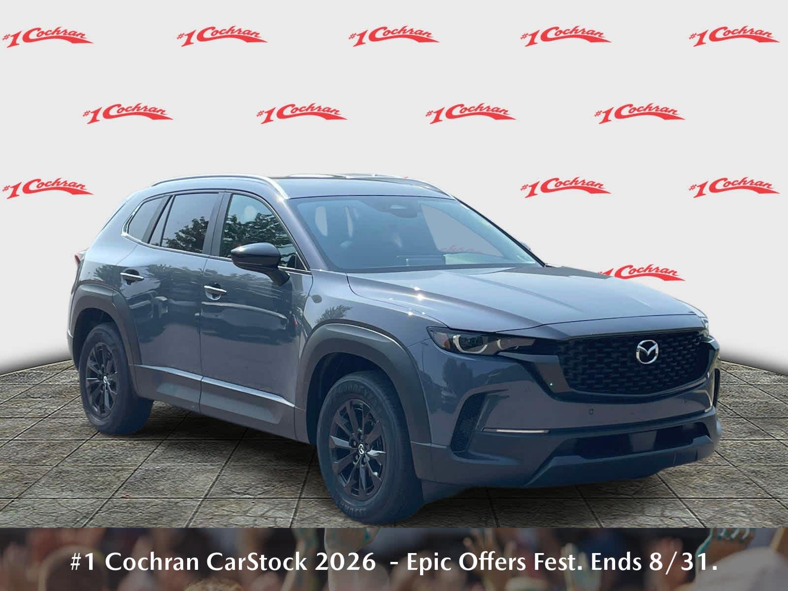 2026 Mazda CX-50 Hybrid Preferred Polymetal Gray Metallic at Cochran Mazda