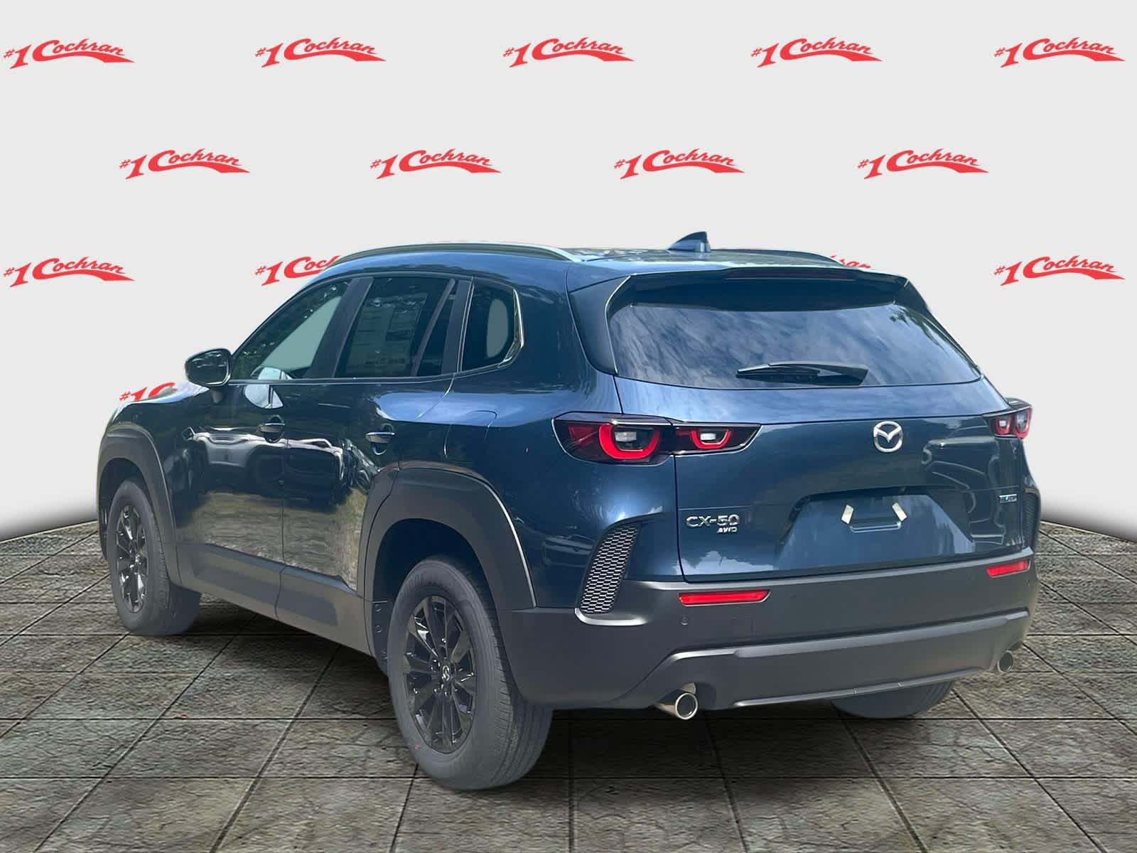 2026 Mazda CX-50 Hybrid Preferred Ingot Blue Metallic at Cochran Mazda