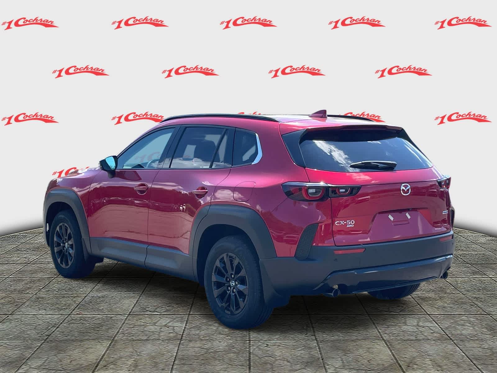 2026 Mazda CX-50 Hybrid Premium Soul Red Crystal Metallic at Cochran Mazda