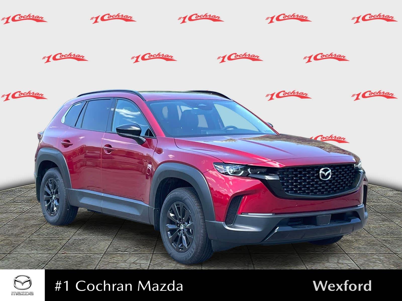 2026 Mazda CX-50 Hybrid Premium Soul Red Crystal Metallic at Cochran Mazda