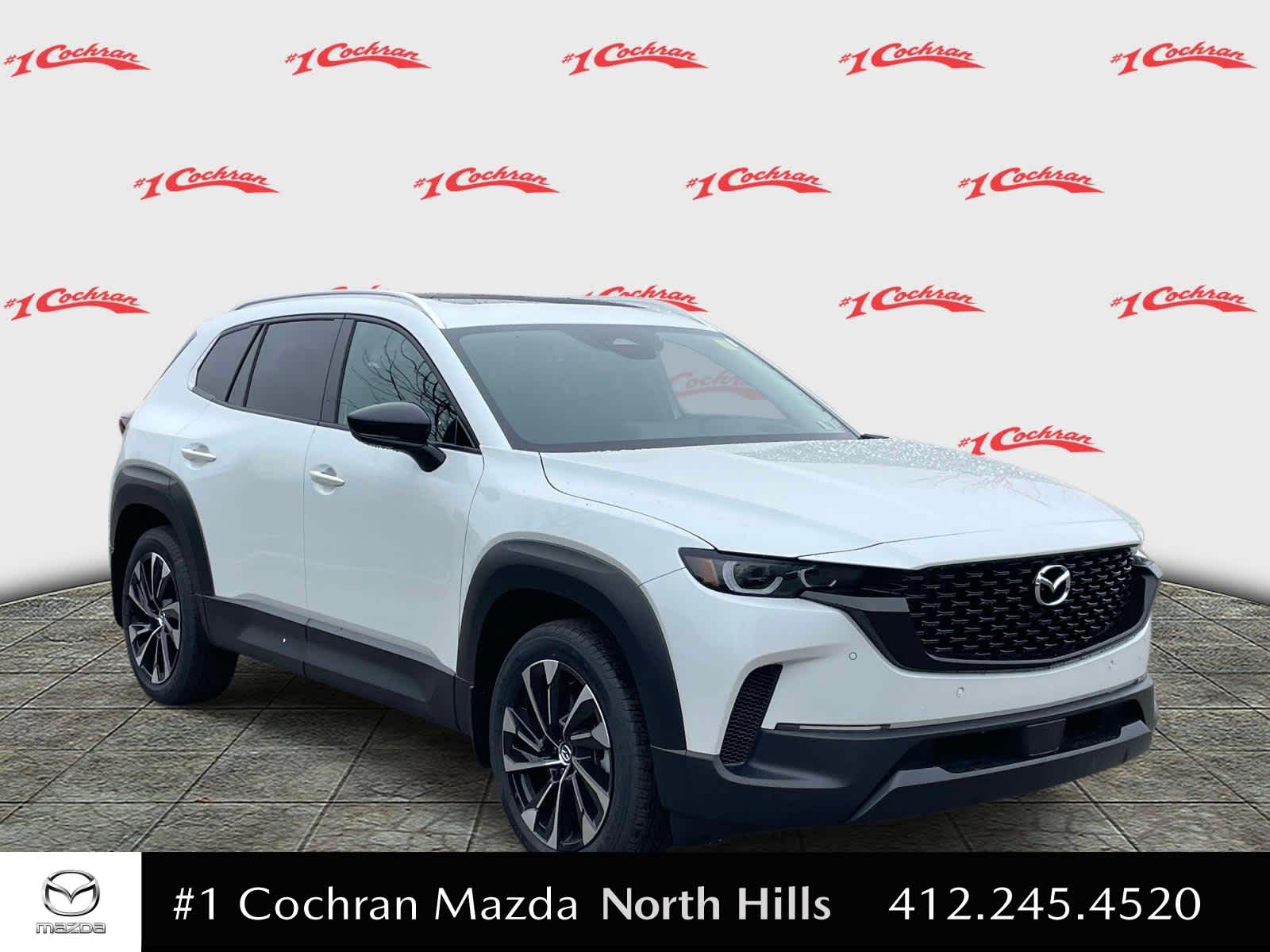 2026 Mazda CX-50 Hybrid Premium Plus Wind Chill Pearl at Cochran Mazda