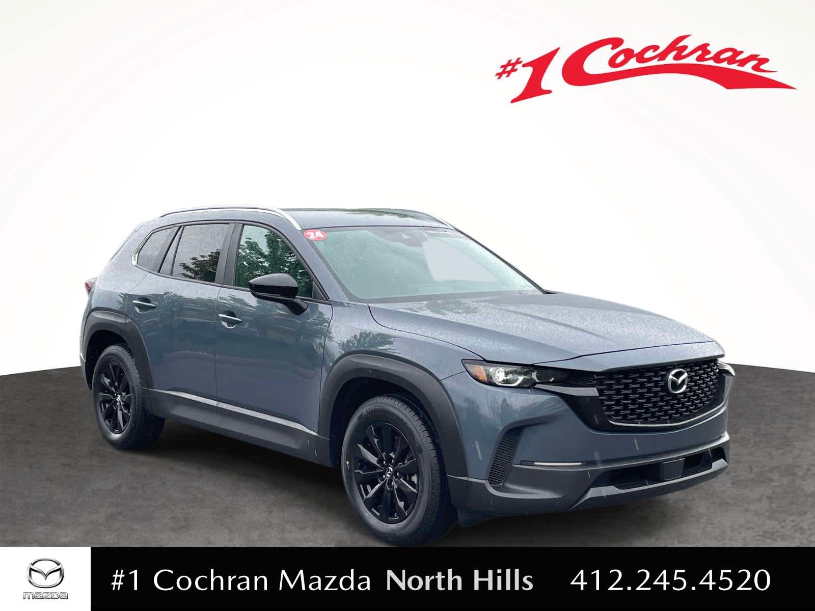2024 Mazda CX-50 2.5 S Select Package Polymetal Gray Metallic at Baglier Buick GMC Mazda