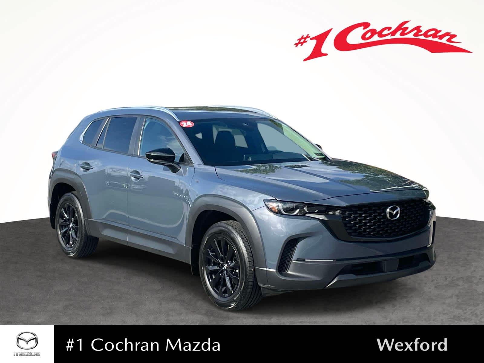 2024 Mazda CX-50 2.5 S Select Package Polymetal Gray Metallic at Cochran Mazda