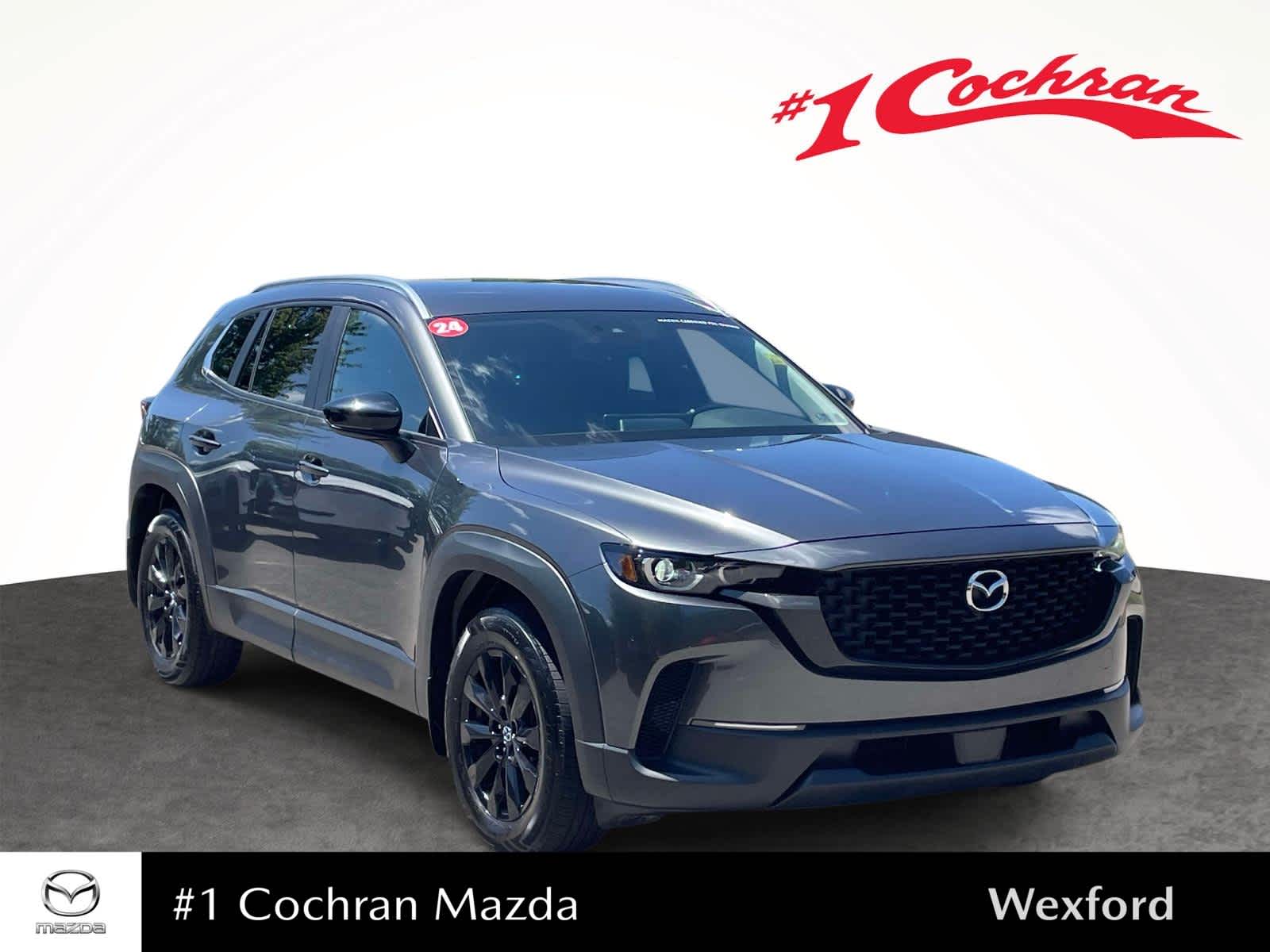 2024 Mazda CX-50 2.5 S Select Package Machine Gray Metallic at Bud's Auto Sales