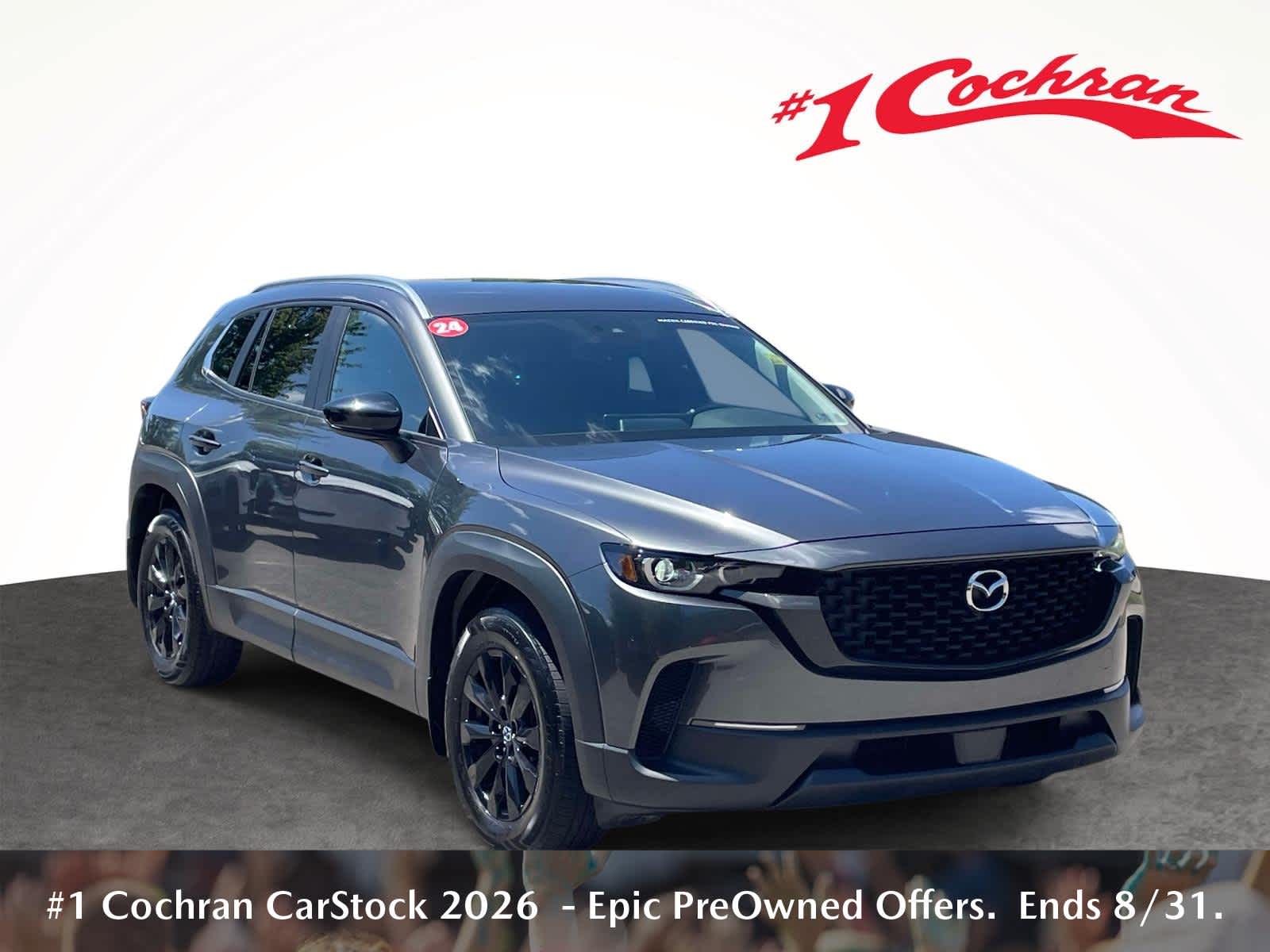 2024 Mazda CX-50 2.5 S Select Package Machine Gray Metallic at Bud's Auto Sales