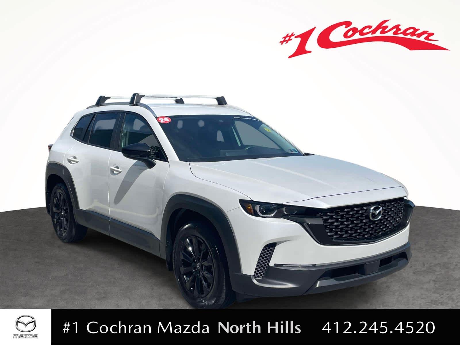 2024 Mazda CX-50 2.5 S Preferred Package Wind Chill Pearl at Cochran Mazda