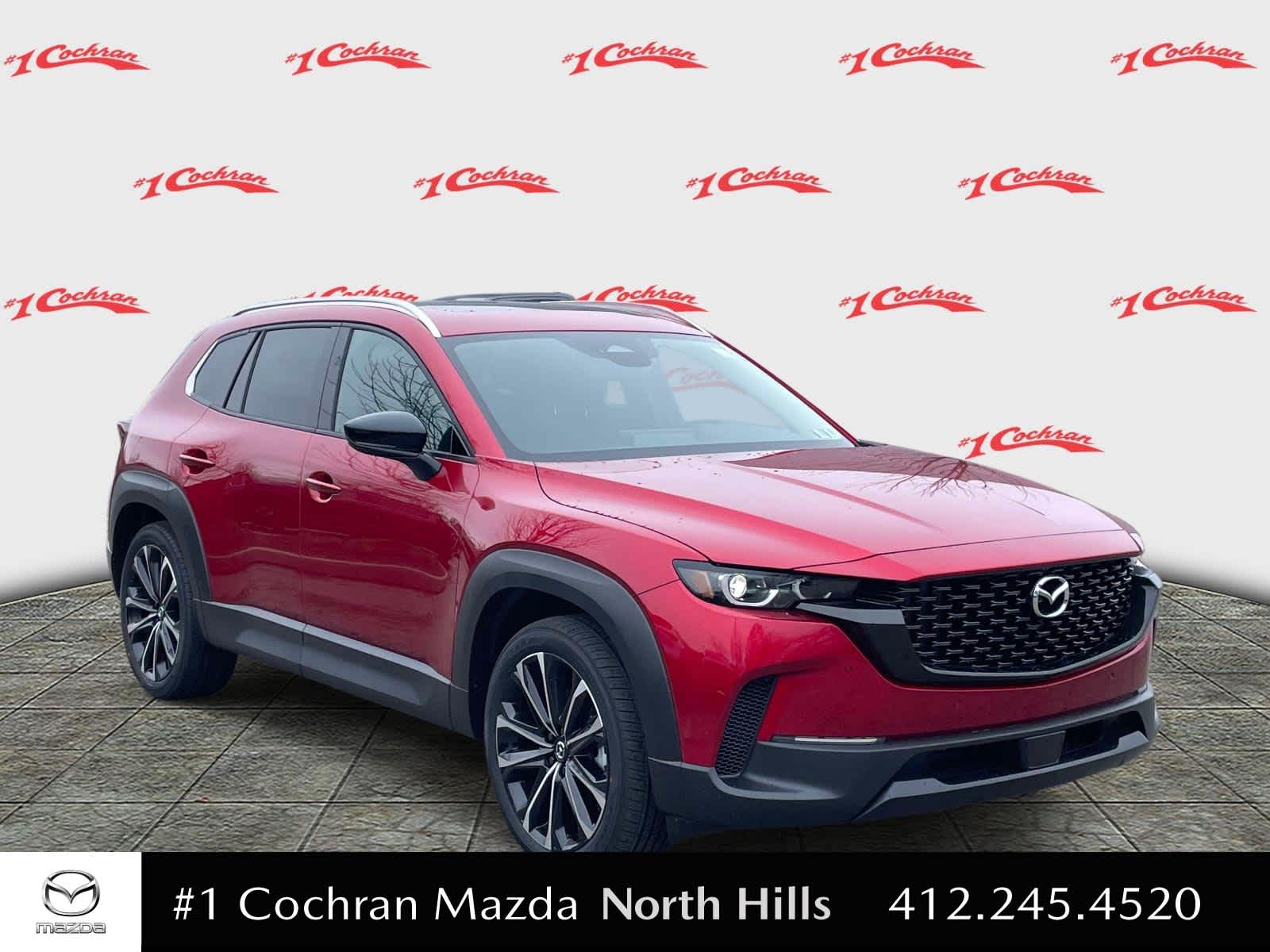 2026 Mazda CX-50 2.5 S Premium Soul Red Crystal Metallic at Cochran Mazda