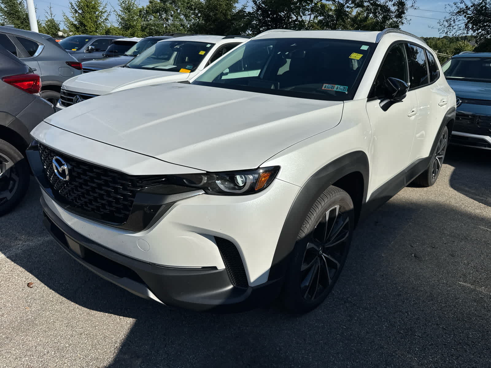 2024 Mazda CX-50 2.5 S Premium Plus Package Wind Chill Pearl at Bud's Auto Sales