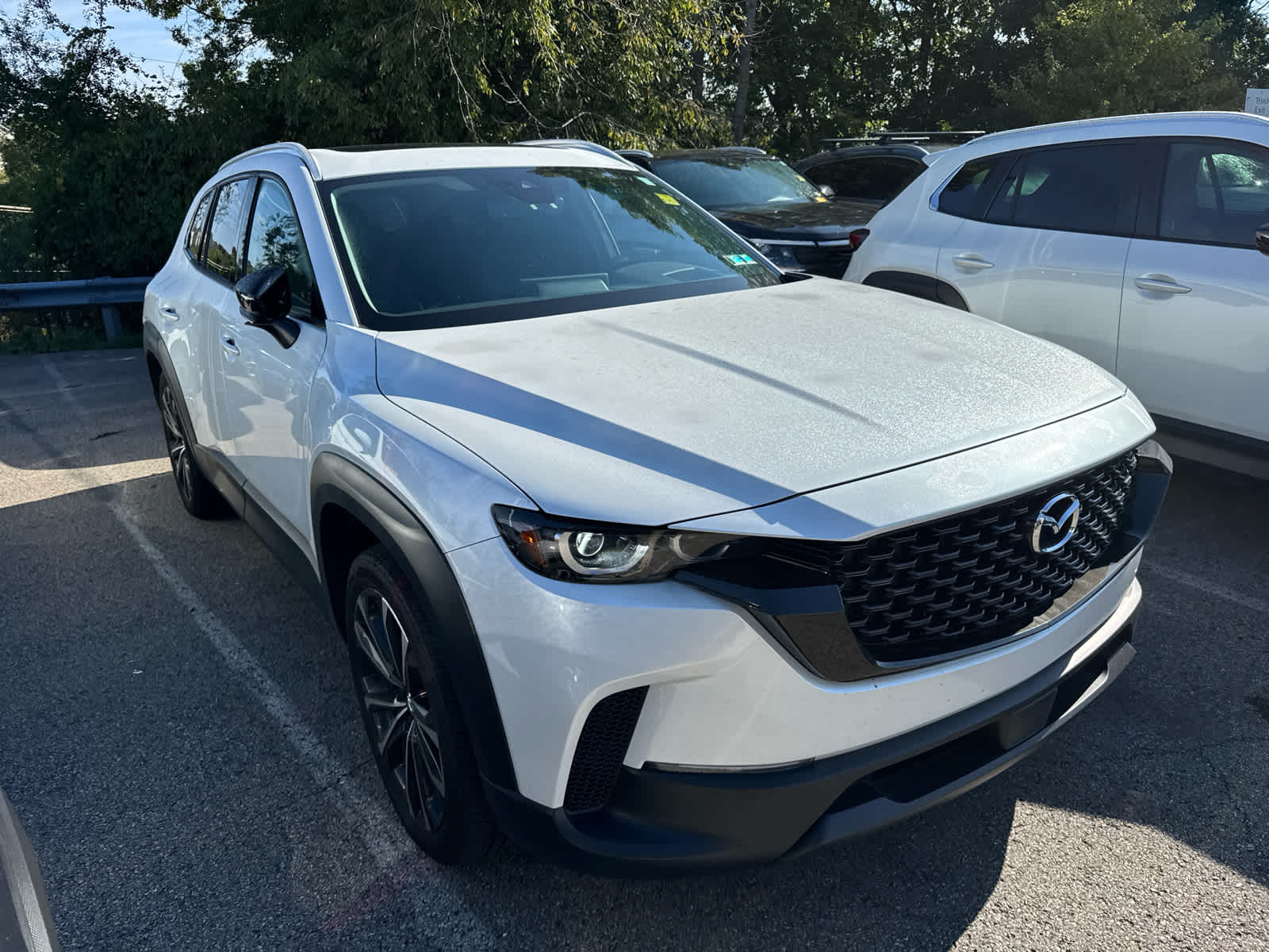 2024 Mazda CX-50 2.5 S Premium Plus Package Wind Chill Pearl at Bud's Auto Sales