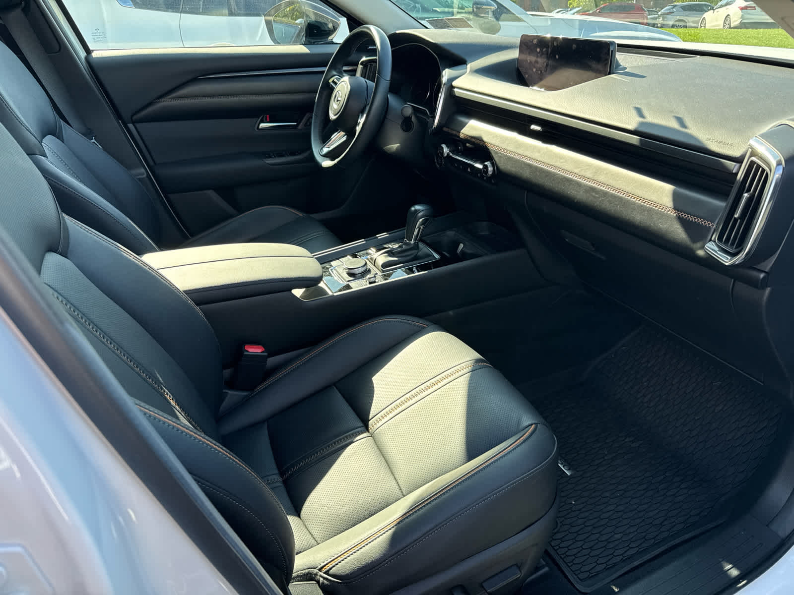2024 Mazda CX-50 2.5 S Premium Plus Package Wind Chill Pearl at Bud's Auto Sales