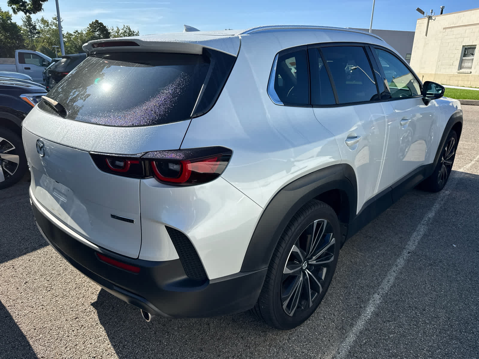 2024 Mazda CX-50 2.5 S Premium Plus Package Wind Chill Pearl at Bud's Auto Sales