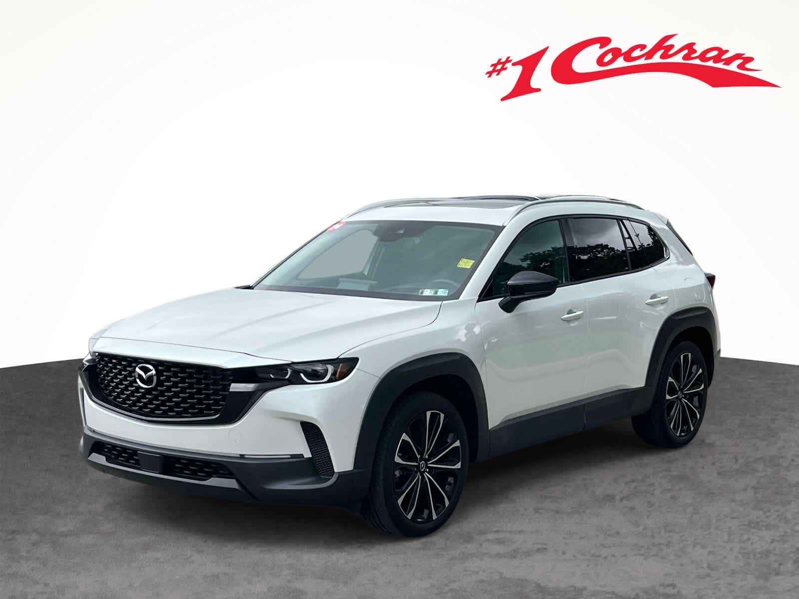 2024 Mazda CX-50 2.5 S Premium Plus Package Wind Chill Pearl at Bud's Auto Sales