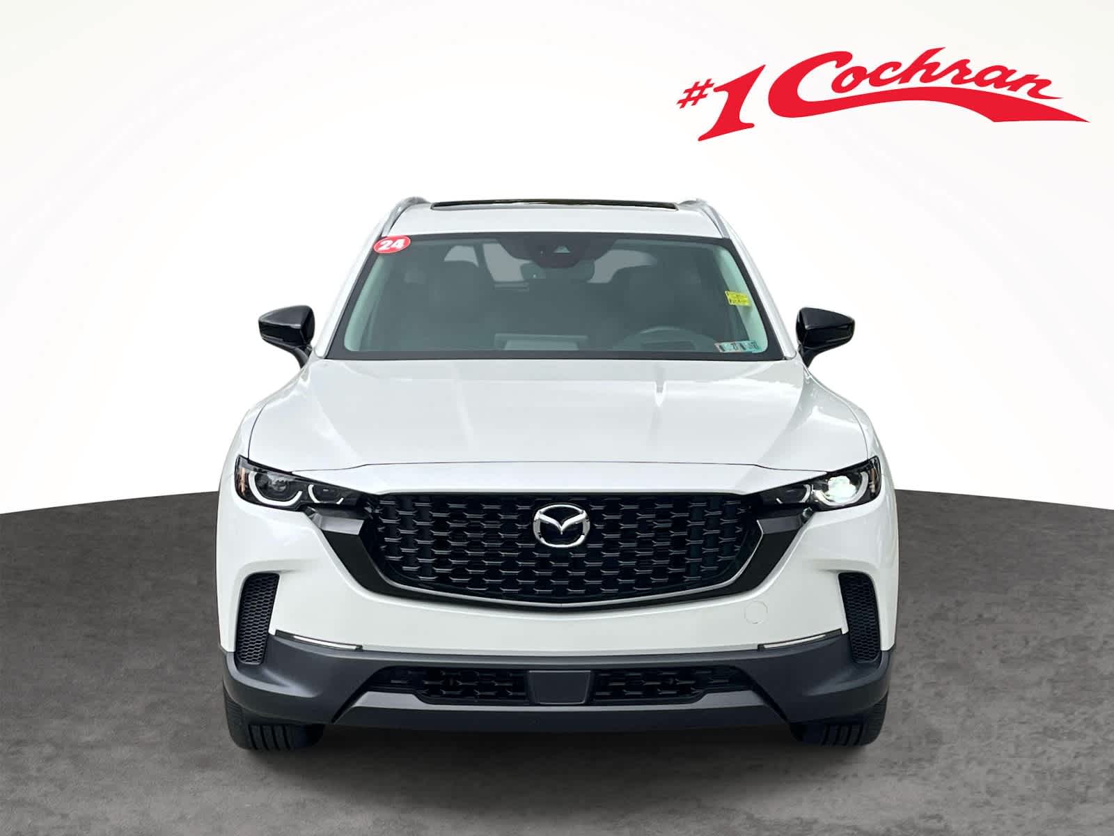 2024 Mazda CX-50 2.5 S Premium Plus Package Wind Chill Pearl at Bud's Auto Sales