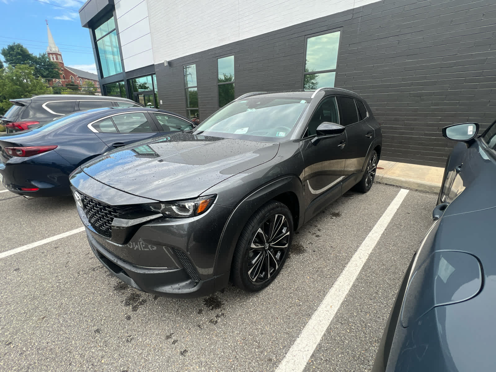 2024 Mazda CX-50 2.5 S Premium Plus Package Machine Gray Metallic at Bud's Auto Sales