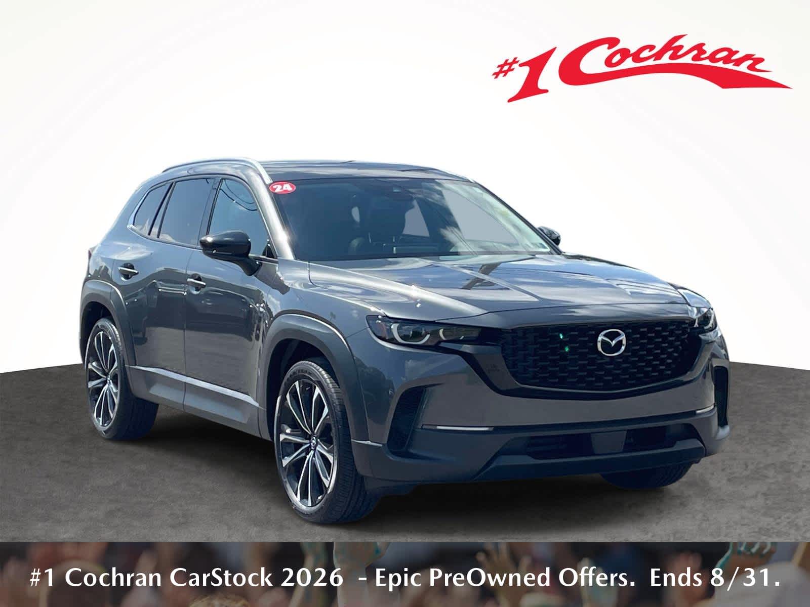 2024 Mazda CX-50 2.5 S Premium Plus Package Machine Gray Metallic at Bud's Auto Sales