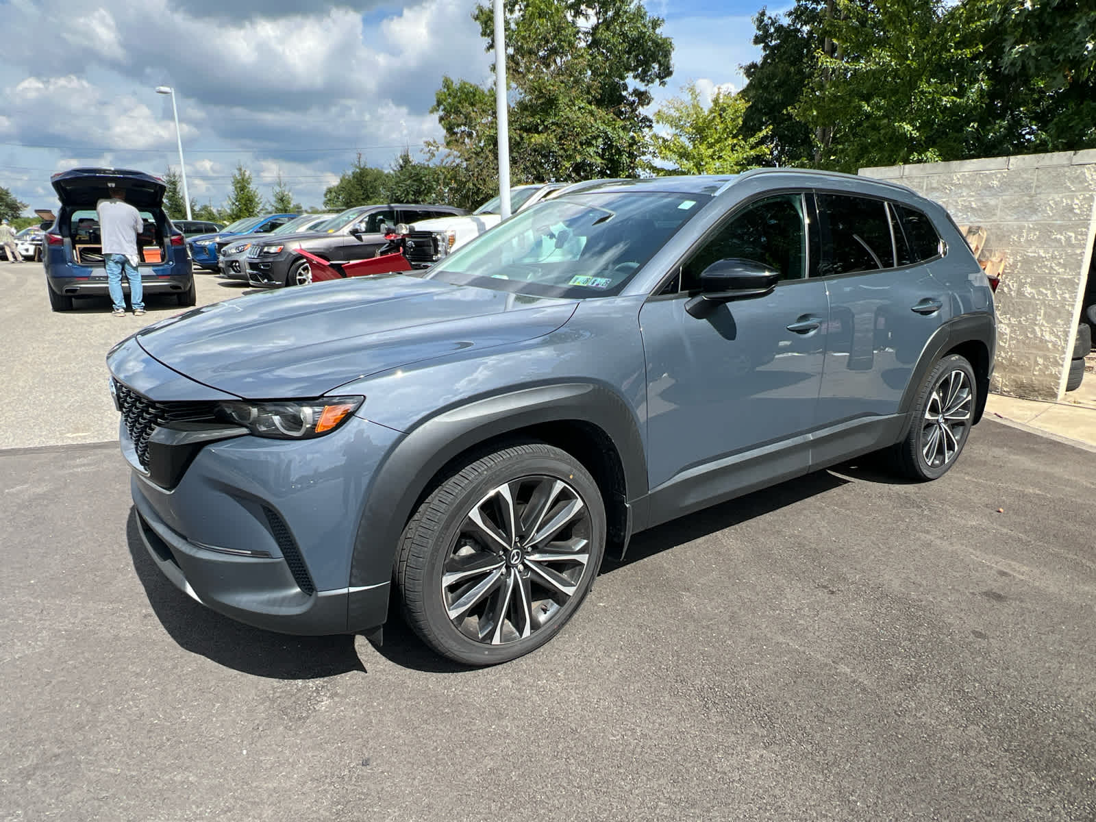 2024 Mazda CX-50 2.5 S Premium Plus Package Polymetal Gray Metallic at Bud's Auto Sales