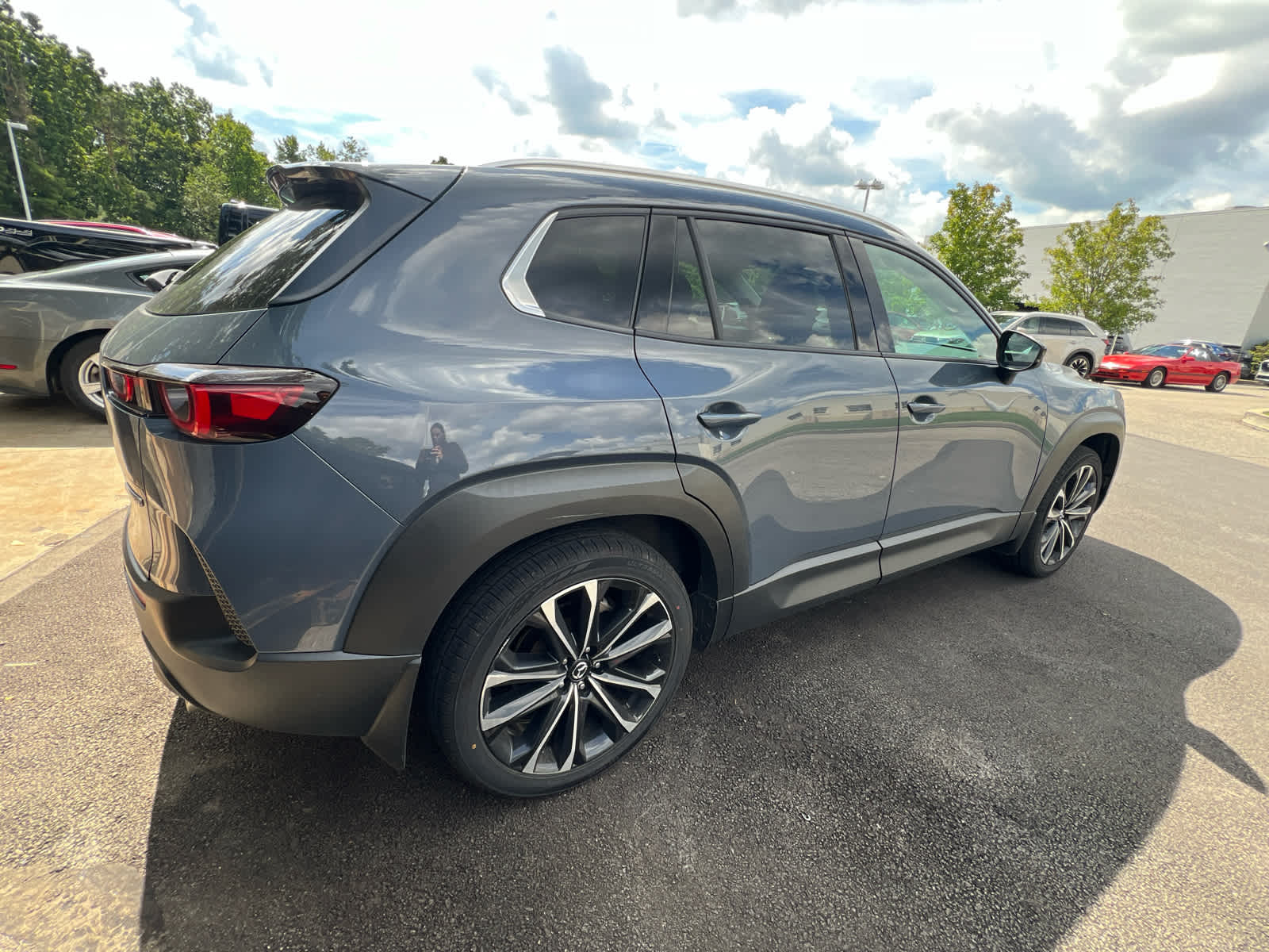 2024 Mazda CX-50 2.5 S Premium Plus Package Polymetal Gray Metallic at Bud's Auto Sales
