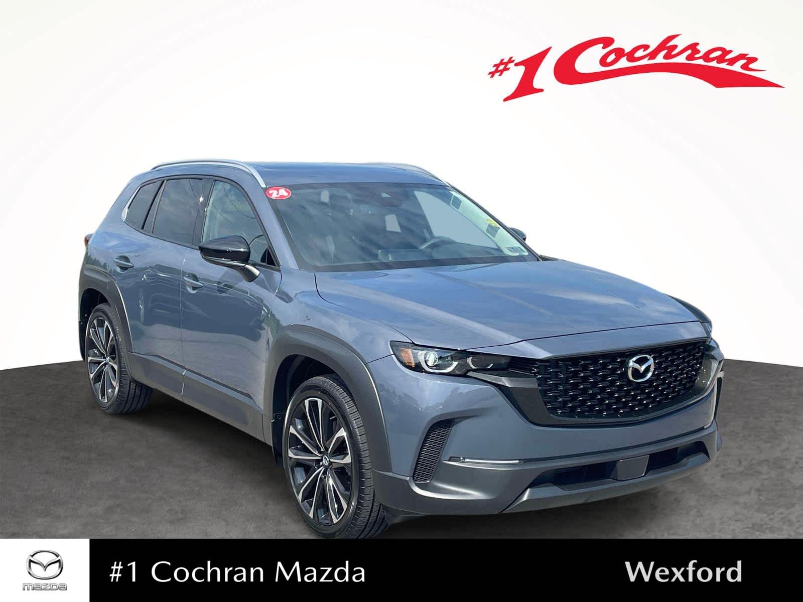2024 Mazda CX-50 2.5 S Premium Plus Package Polymetal Gray Metallic at Cochran Mazda
