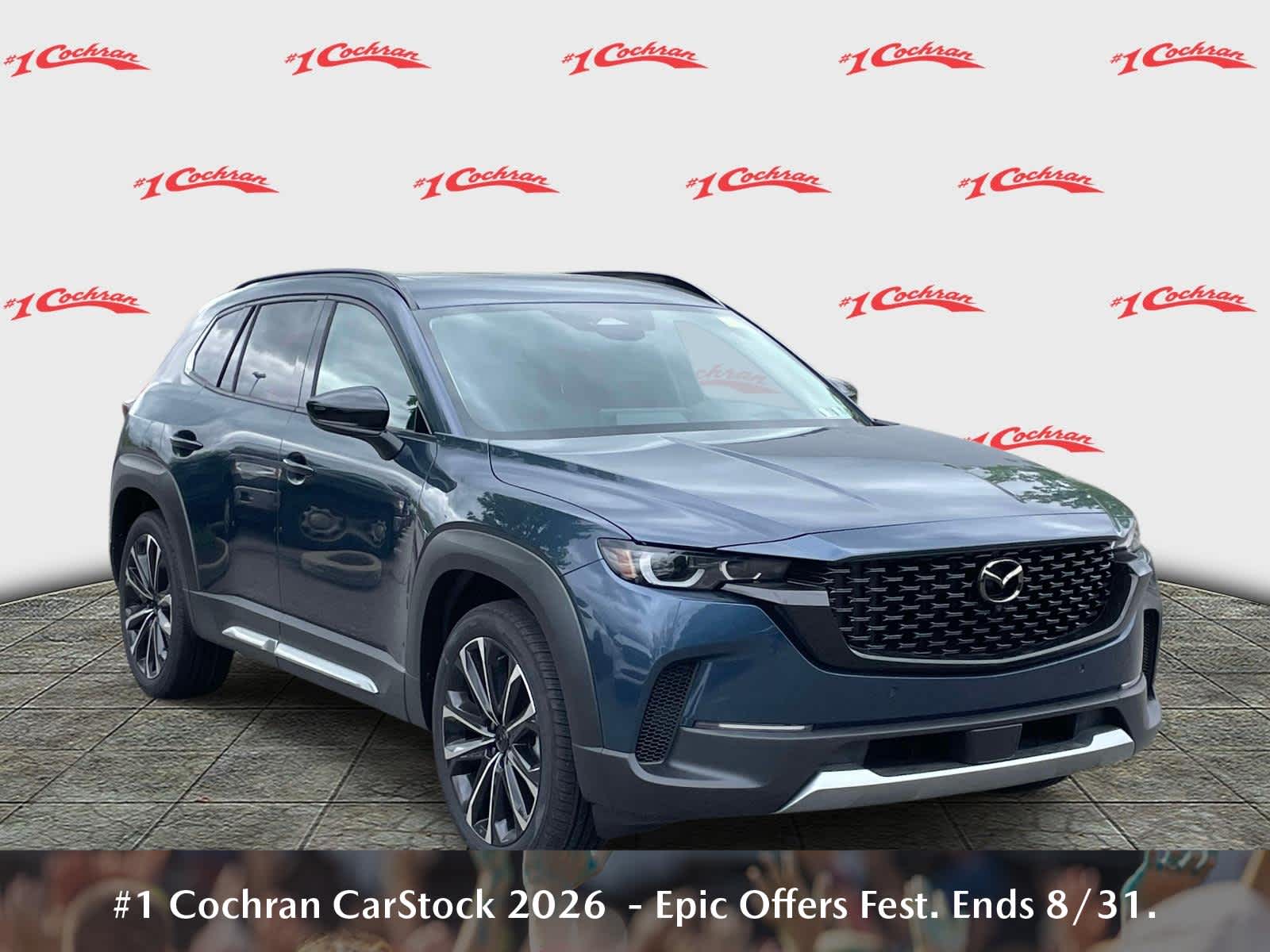 2026 Mazda CX-50 2.5 Turbo Premium Plus Ingot Blue Metallic at Cochran Mazda