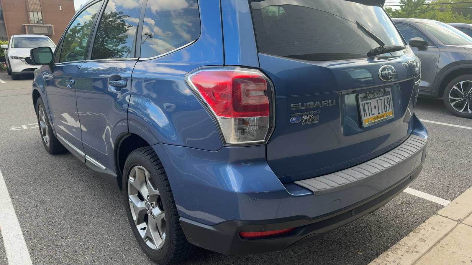 2018 Subaru Forester Touring Quartz Blue Pearl at McCandless Ford